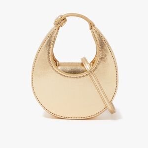 Staud Micro Moon Bag - Gold